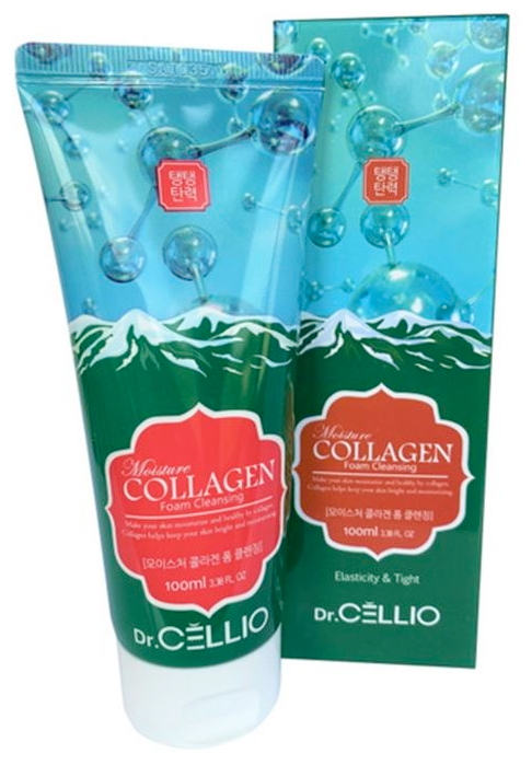 Пенка для умывания с коллагеном Dr.Cellio G70 Moisture Collagen Foam Cleansing, 100 мл