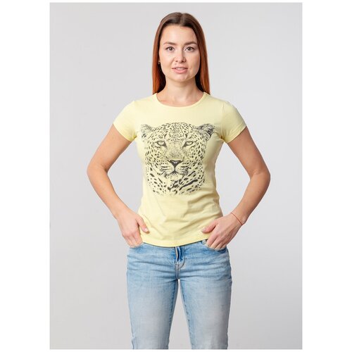 Футболка 28, Todomoda, размер 48, желтый
