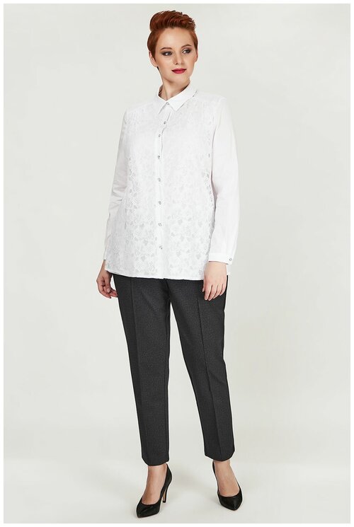 Блуза  Olsi, размер 50, белый