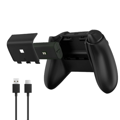 Аккумуляторы для геймпада Xbox Series S/X Play & Charge Kit 2 аккумулятора 1100 мач кабель usb type c aolion al xb2020 xbox series x для microsoft xbox series x s