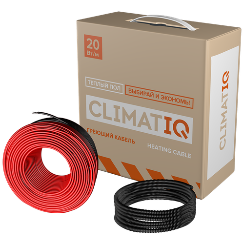 Греющий кабель для теплого пола CLIMATIQ CABLE 110 m