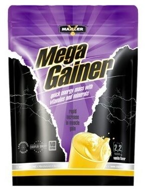 Maxler Mega Gainer (1000г) Клубника