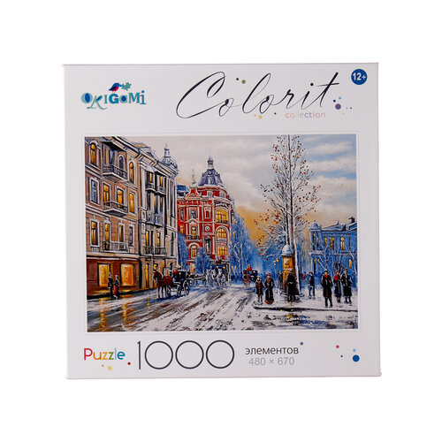 colorit collection пазл 1000 элементов маяк origami 07897 о Пазл Origami Colorit collection Старый город 05553, 1000 дет., мультицвет
