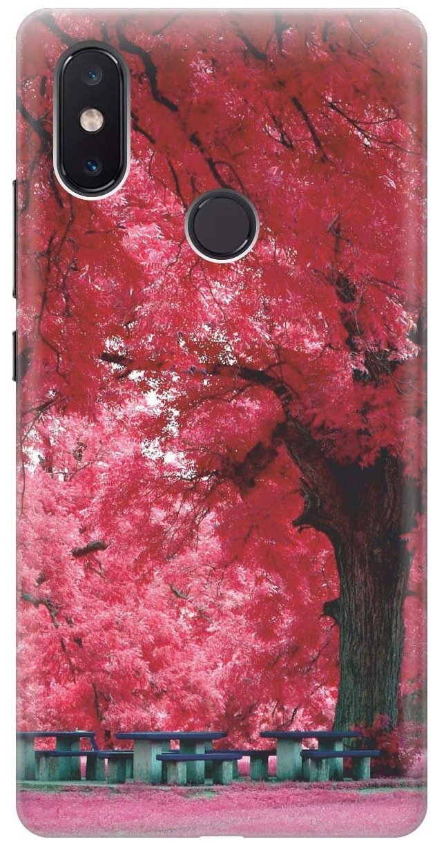 RE: PA Накладка Transparent для Xiaomi Mi 8 SE с принтом "Чудесное дерево"