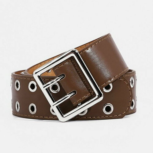 фото Ремень сима-ленд, размер 100, коричневый сима-лэнд