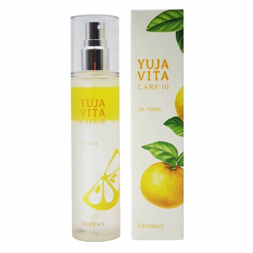 Тонер для лица двухфазный цитрусовый Deoproce Yuja Vita Care 10 Oil Toner, 120 мл цитрусовый тонер с экстрактом юдзу deoproce yuja vita care 10 oil toner 120 мл