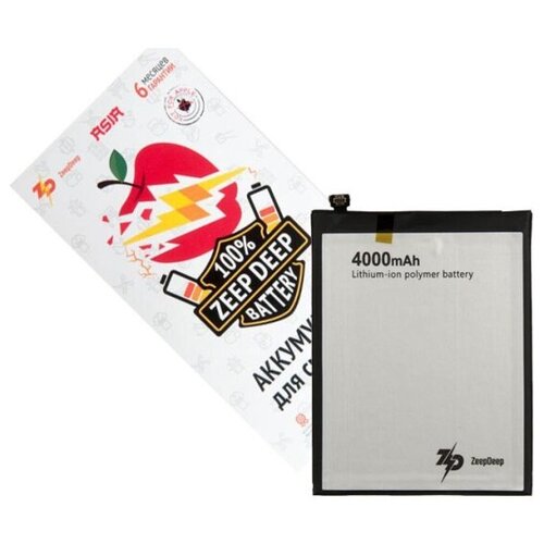 Аккумуляторная батарея Zeepdeep ASIA (BN41 4000mAh) для Xiaomi Redmi Note 4, Note 4 Pro аккумулятор zeepdeep asia bm46 4000mah для xiaomi redmi note 3 redmi note 3 pro redmi note 3 pro se