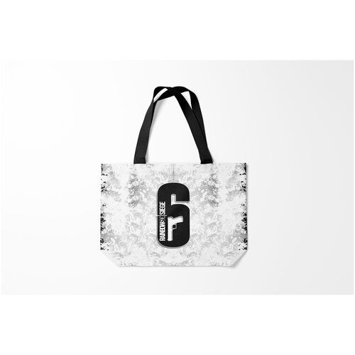 фото Сумка-шоппер / 46х35 см / геймерам / rainbow six siege siege. burnettie