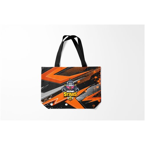 фото Сумка-шоппер / 46х35 см / геймерам / brawl stars tick burnettie