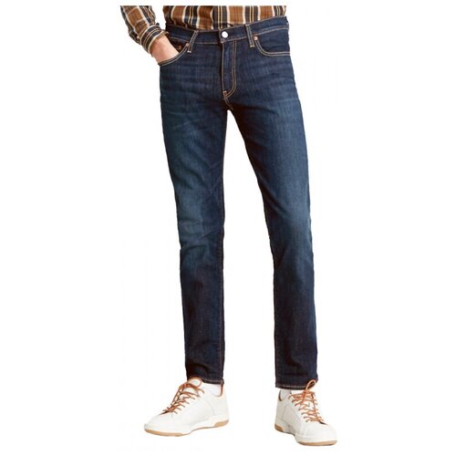 Джинсы LEVI`S 511™ SLIM FIT 04511-4102 мужские, цвет синий, размер 33/34