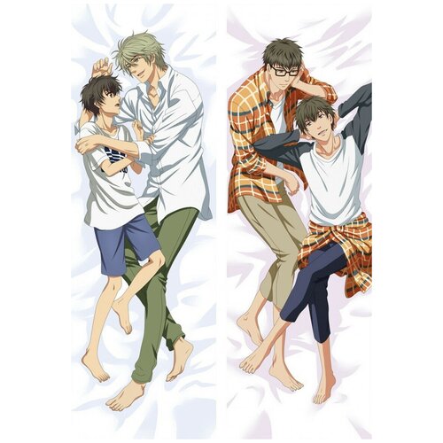 Дакимакура Super Lovers / Больше, чем возлюбленные 215х55 см подушка + наволочка