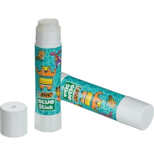 Клей-карандаш BG, 8г (514784) flamingo glue stick 10 x 8 g