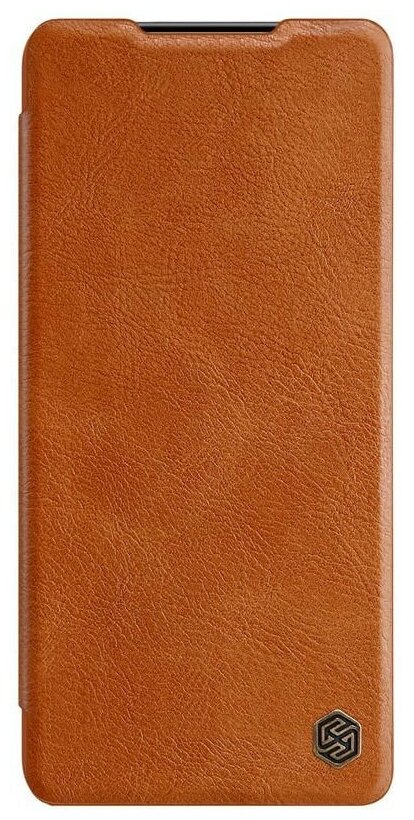 Чехол-книжка Nillkin Qin Leather Case для Samsung Galaxy S21 Ultra G998 Коричневый