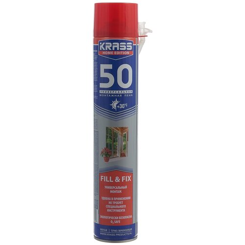 Всесезонная монтажная пена KRASS Home Edition 50 Лк-00010140 1529₽
