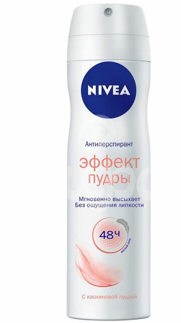 Антиперспирант-спрей Nivea Эффект пудры Део, 150 мл - фото №12