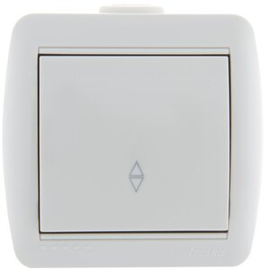 <b>Выключатель</b> Lezard 710-0200-105 Nata, 10 А <span>тип: <b>выключатель</b> / переключатель, цвет: белый, линейка: Nata</span>