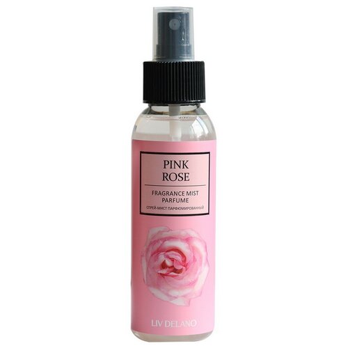 Купить LivDelano Спрей-мист парфюмированный Pink Rose, 100 мл, Liv Delano