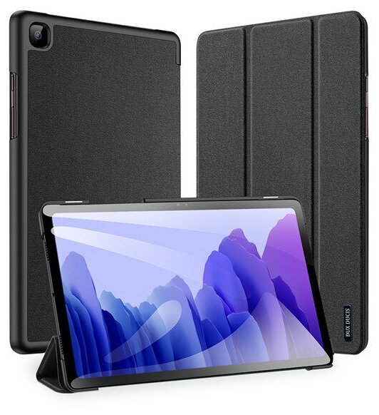 Чехол книжка Dux Ducis Samsung Tab A7 10.4 2020 (T500/T505) (Auto Sleep Wake) Black