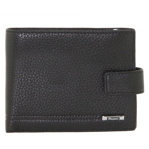 фото Кошелек кожаный мужской черный prensiti k 8653