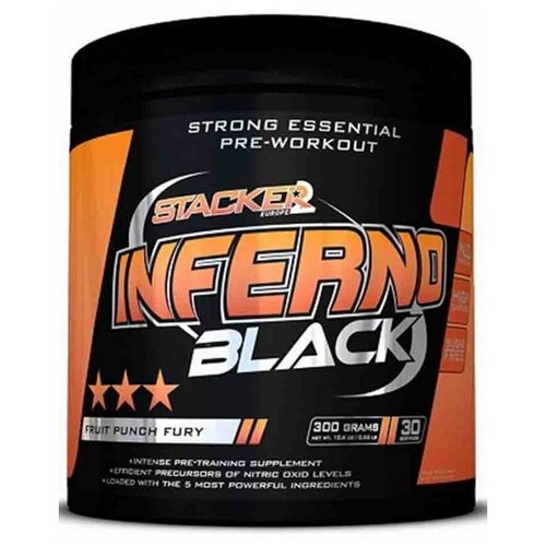 Stacker2 Inferno Black, лимон-лайм, 300 гр.