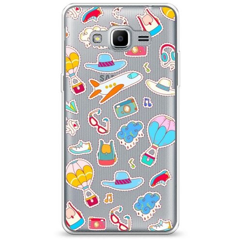 фото Силиконовый чехол "круговорот путешествий 2" на samsung galaxy j2 prime 2016 / самсунг галакси джей 2 прайм 2016 case place