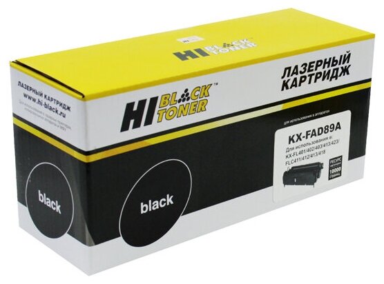 Драм-юнит Hi-Black (HB-KX-FAD89A) для Panasonic KX-FL401/402/403/413/FLC411/412/413, 10K