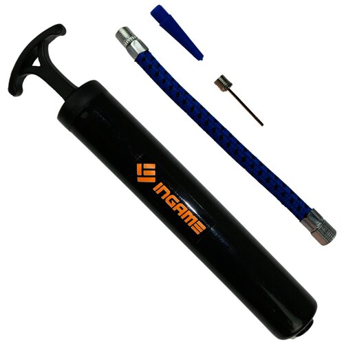 фото Насос ручной ingаme ip 205 с обратным клапаном для накачивания мячей, размер 20 см