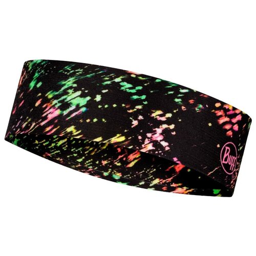 Повязка Buff CoolNet UV+ Slim Headband Speckle Black