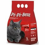Наполнитель для кошек Pi-Pi-Bent Классик 3кг - изображение
