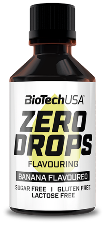 BioTechUSA Zero Drops 50 мл., банан