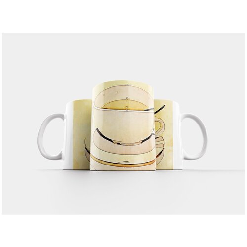 фото Кружка "цифровая, графика, кружка" 320 мл lotsprints