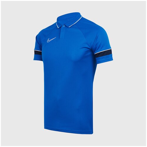 Поло Nike Dry Academy21 CW6104-463, р-р S, Синий синего цвета