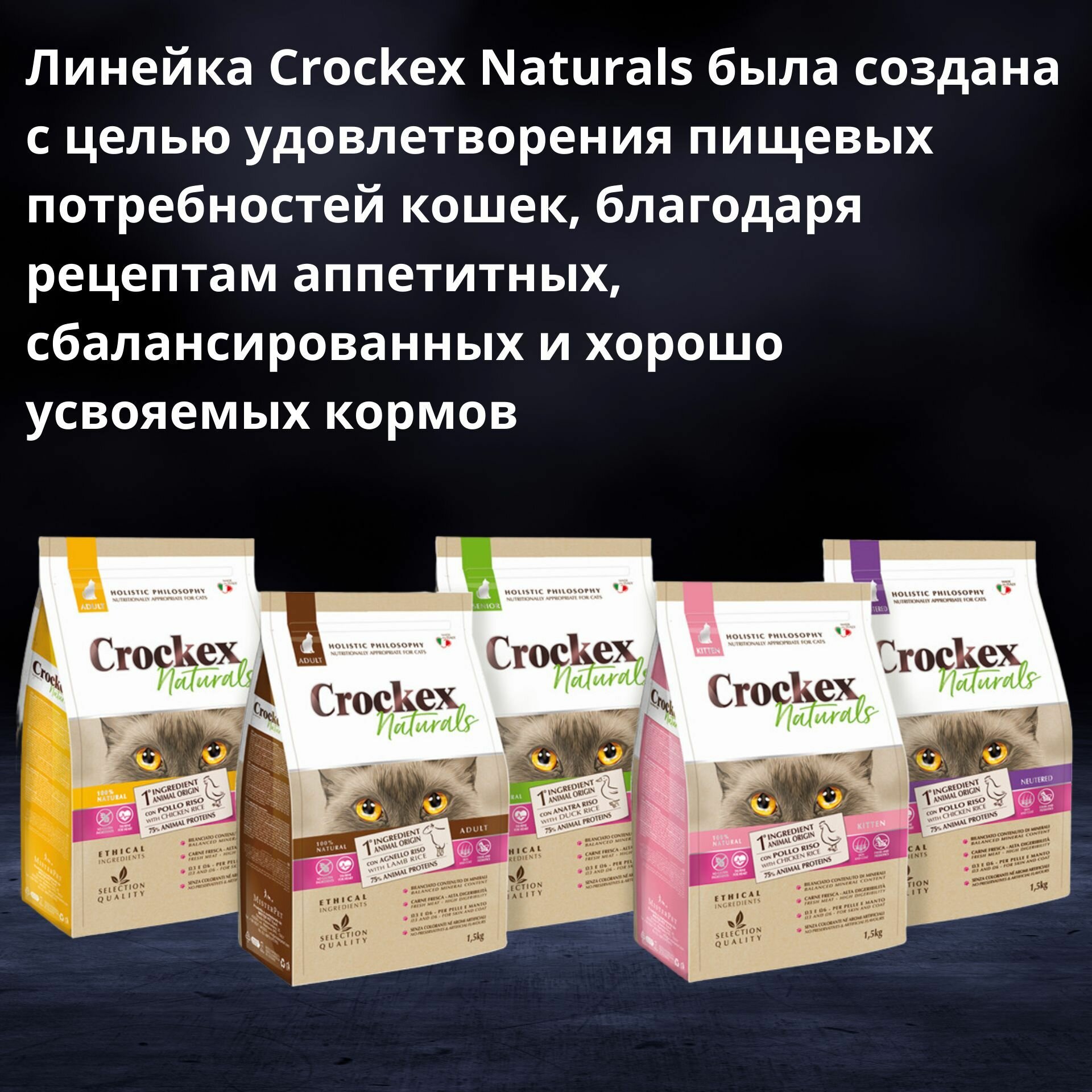 Crockex Wellness Сухой корм для котят, Курица с рисом, 1,5 кг. - фотография № 3