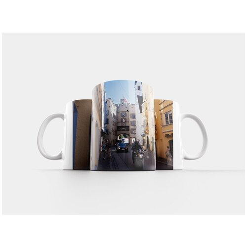 фото Кружка "исторический центр, вассербурга, городские ворота" 320 мл lotsprints