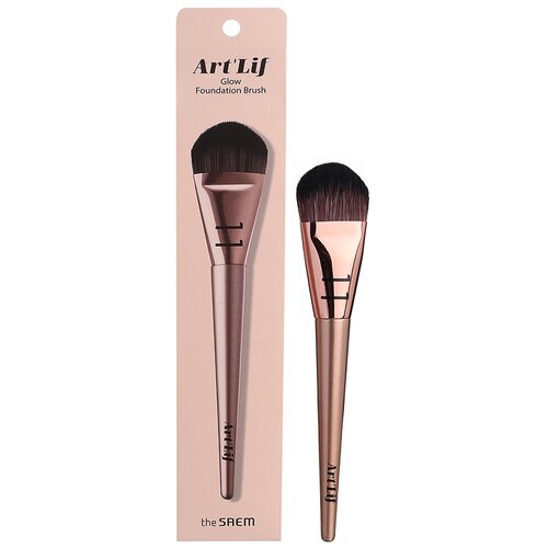 Базовая кисть для нанесения тонального средства [The Saem] ArtLif Glow Foundation Brush 11