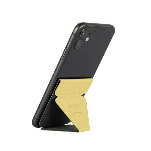 Складная подставка, держатель для телефона MOFT X Simorr 3329 Adhesive Phone Stand (Light Khaki)