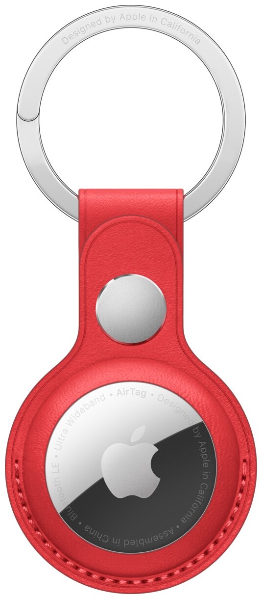 Брелок Apple Leather Key Ring для AirTag