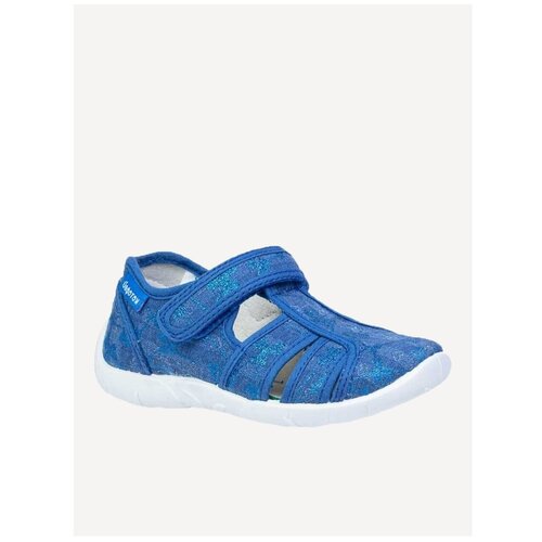 Текстильная обувь для девочек котофей 421055-13 размер 31 цвет синий