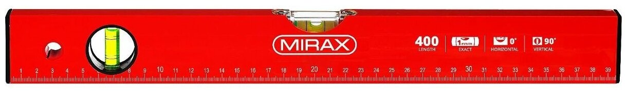 MIRAX Уровень 1000 мм магнитный строительный MIRAX