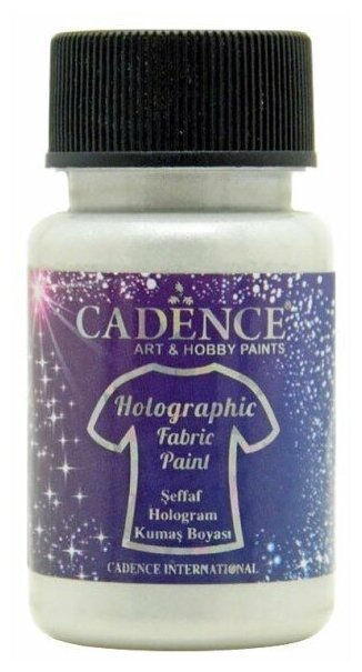 Краска для ткани Cadence Holographic Fabric Paint