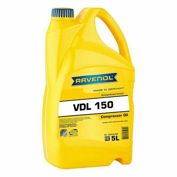 Компрессорное масло RAVENOL Kompressorenoel VDL 150 (5л) new