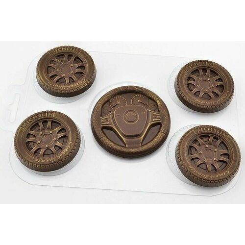 Форма для шоколада Набор автолюбителя