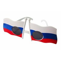 Очки болельщика "Wеlcome to Russia!" флаг 16,5 см