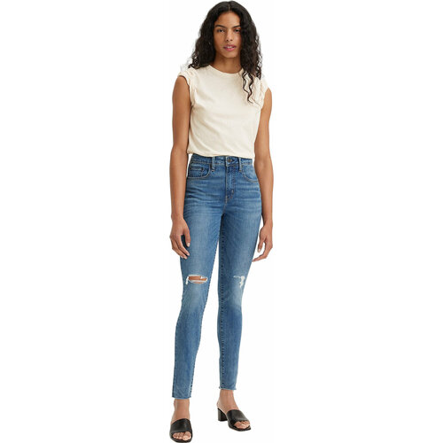фото Джинсы скинни levi's, размер 26/32, синий