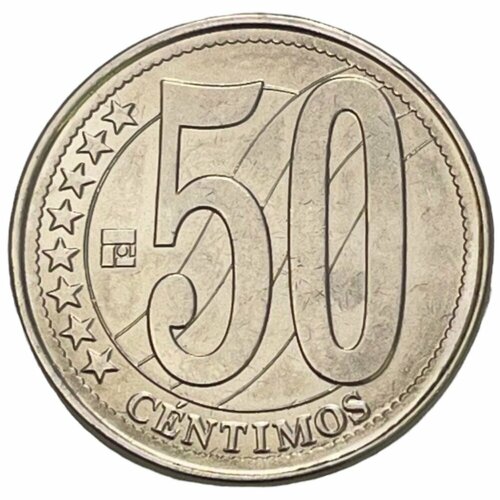 Венесуэла 50 сентимо 2007 г. монета венесуэла 50 сентимо 2007 год 5
