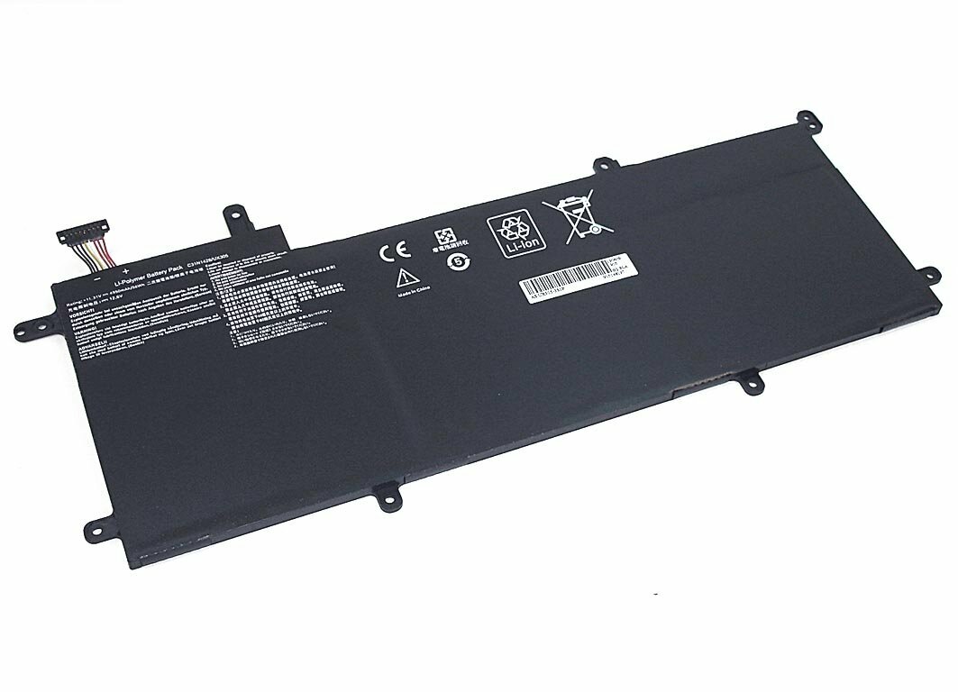 Аккумуляторная батарея для ноутбука Asus UX305-3S1P 11.31V 56Wh OEM черная