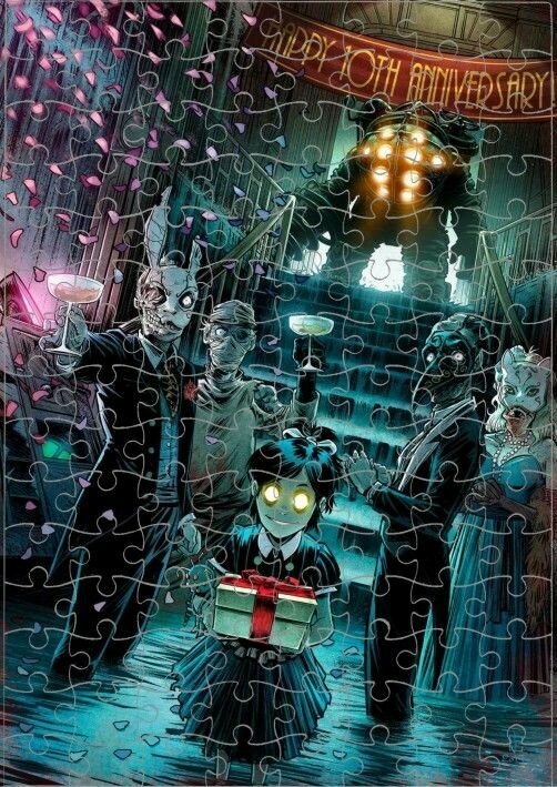 Пазл BioShock, Биошок №5, А4