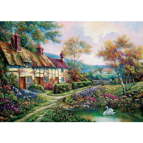 Пазл Art Puzzle 1500 деталей: Весенний сад пазл art puzzle 1500 деталей освещённый канал