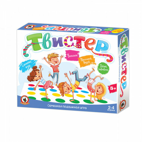 Игра Твистер для детей 5+ (поле 120*180 см) русский стиль твистер для детей поле 120 180 см многоцветный