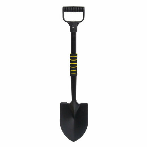 Лопата штыковая 70см металлический черенок с накладкой и V-ручкой ДоброСад лопата садовая лопатка садовая маленькая 32 см